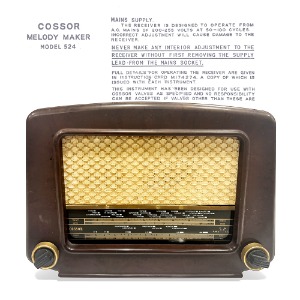 미국산 빈티지 코셔(COSSOR)진공관 라디오(Model 524)(226209)