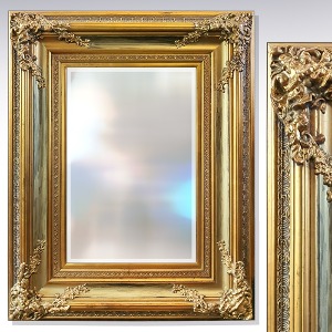 (대형)이태리 클래식 금장 벽거울(314010)